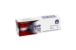 Aciclovir 50 mg /1 g Crema Caja Con Tubo Con 5 g
