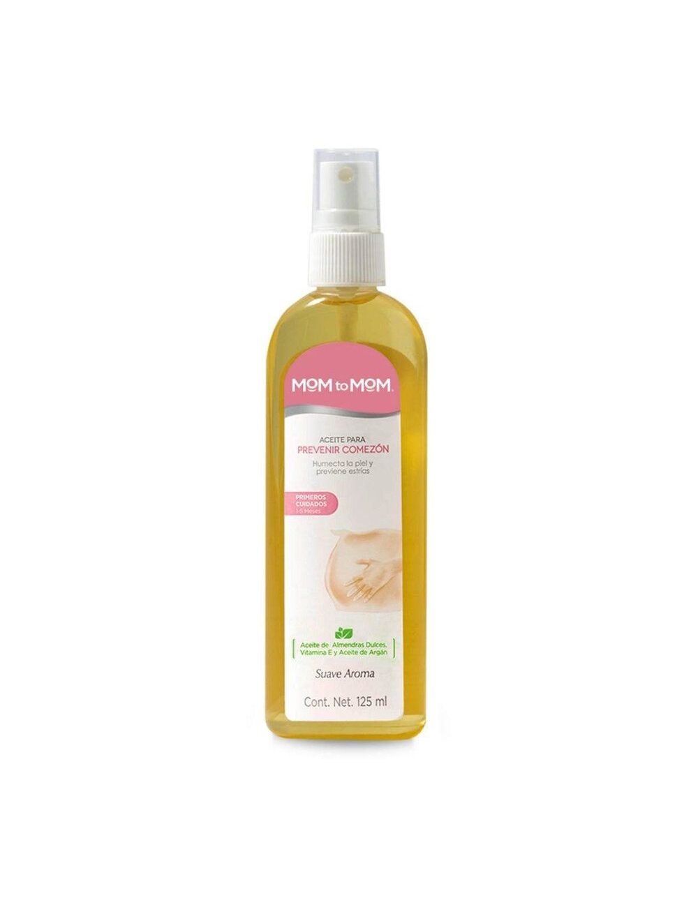 Aceite Corporal Momtomom Humectante 125 ml.