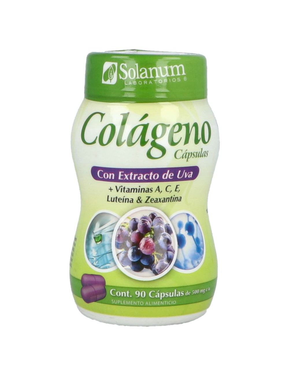 COLAGENO 500 MG FRASCO CON 90 CÁPSULAS COLAGENO 500 MG FRASCO CON 90 CÁPSULAS