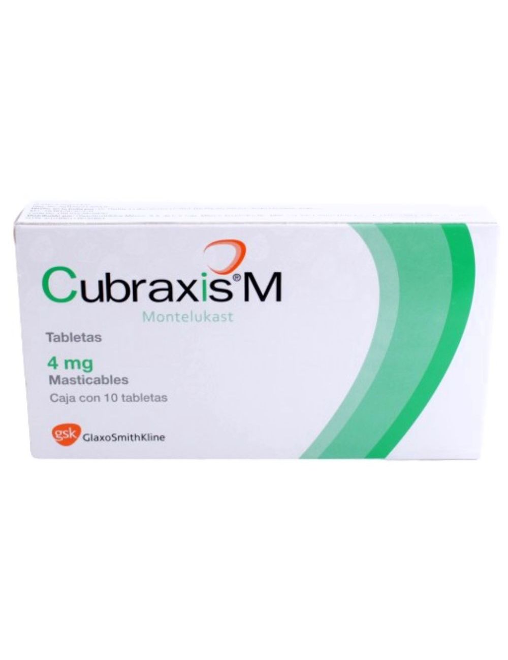 Cubraxis M 4mg Caja Con 10 Tabletas