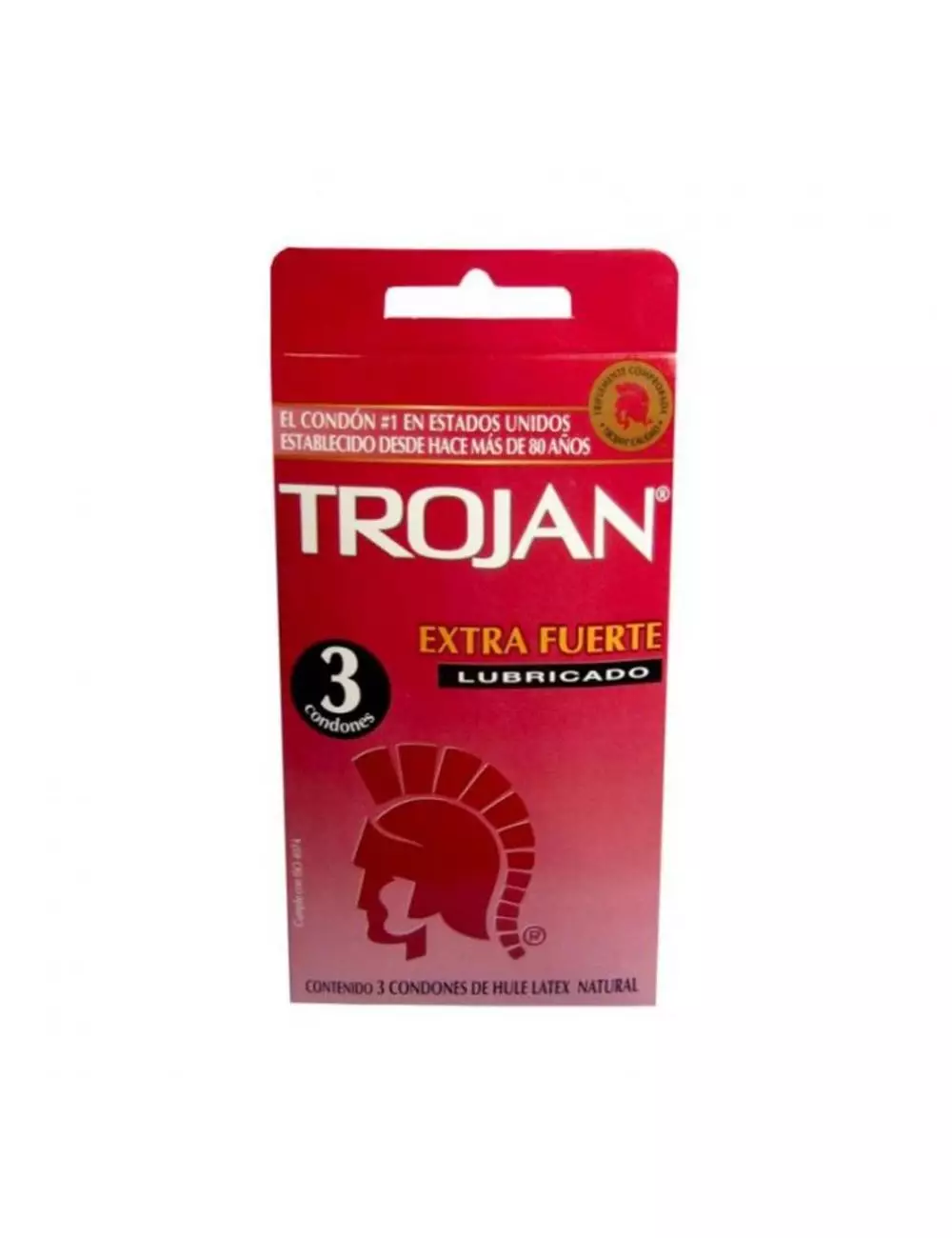 TROJAN EXTRA FUERTE PRESERVATIVO  C/3
