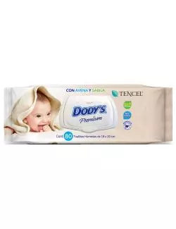 Toallitas Humedas Dodys Premium con 80 piezas