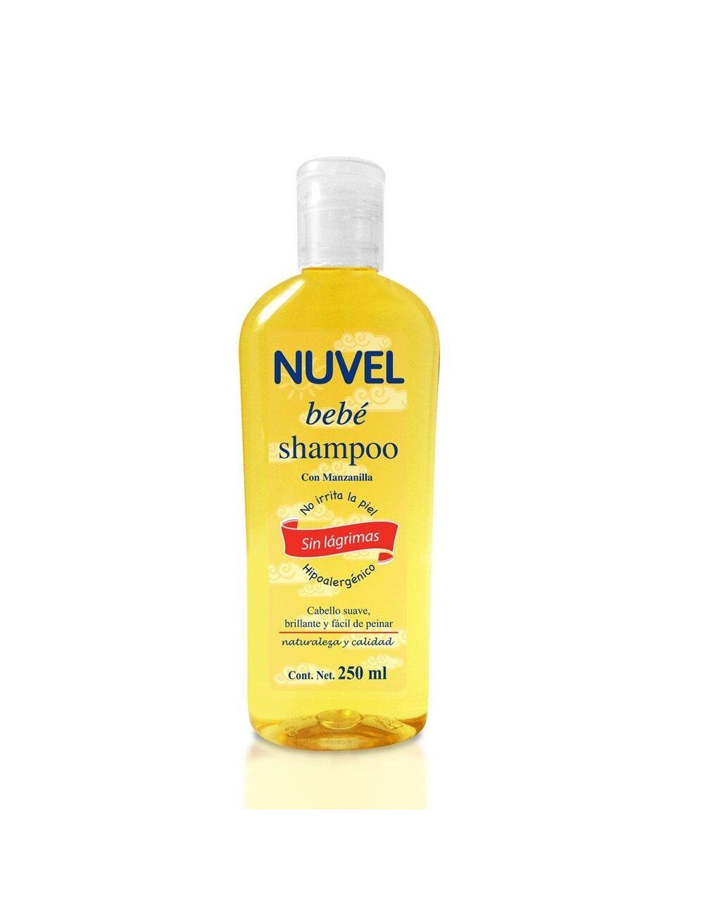 Shampoo Nuvel Manzanilla P Bebe 250 ml. Shampoo Nuvel Manzanilla P Bebe 250 ml.