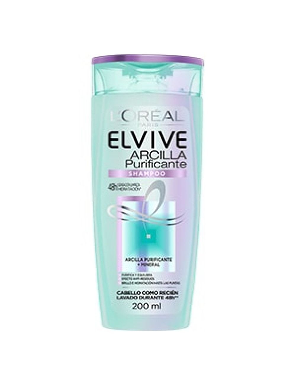 Shampoo Elvive Arcilla Purif 200 ml.