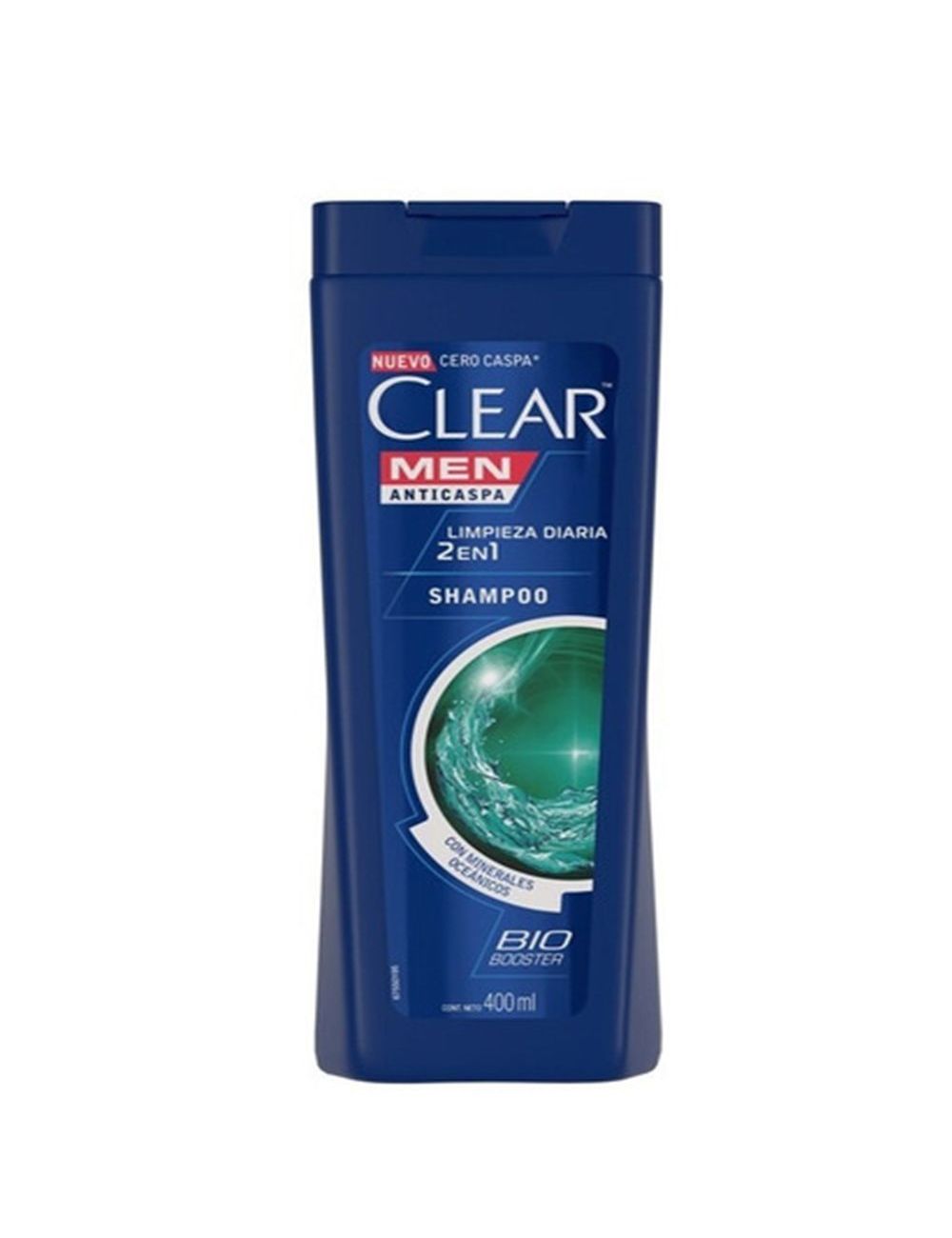 Shampoo Clear Limpieza Diaria Botella Con 400 mL