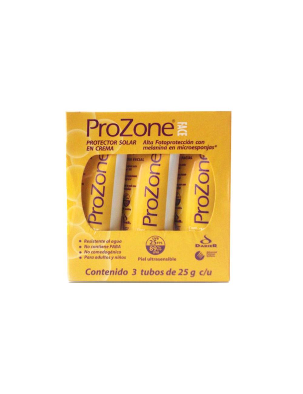 PROZONE FACE CREMA C/35 GR. C/3.