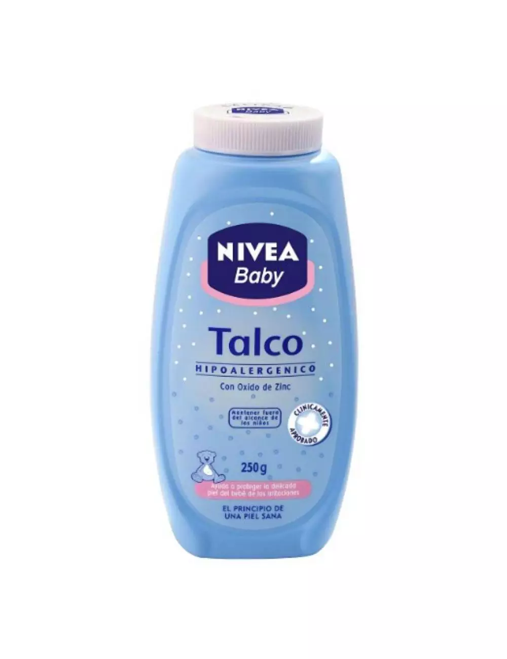 Nivea Talco Baby Hipoalergénico Frasco Con 250 g