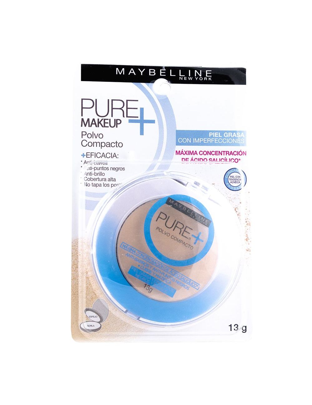 MAY PURE MAKE 2 UP POWDER NATURAL CB C/1 PZA