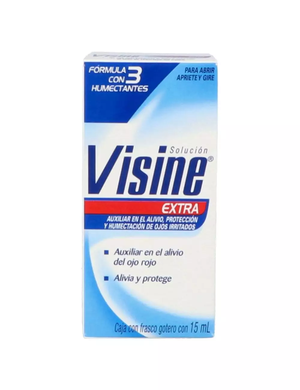 Visine Extra Frasco Con Gotero Solución con 15 mL