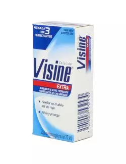 Visine Extra Frasco Con Gotero Solución con 15 mL