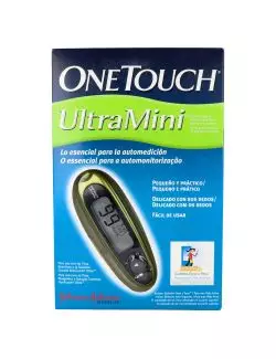 One Touch UltraMini Medidor De Glucosa Verde Caja Con 1 Pieza