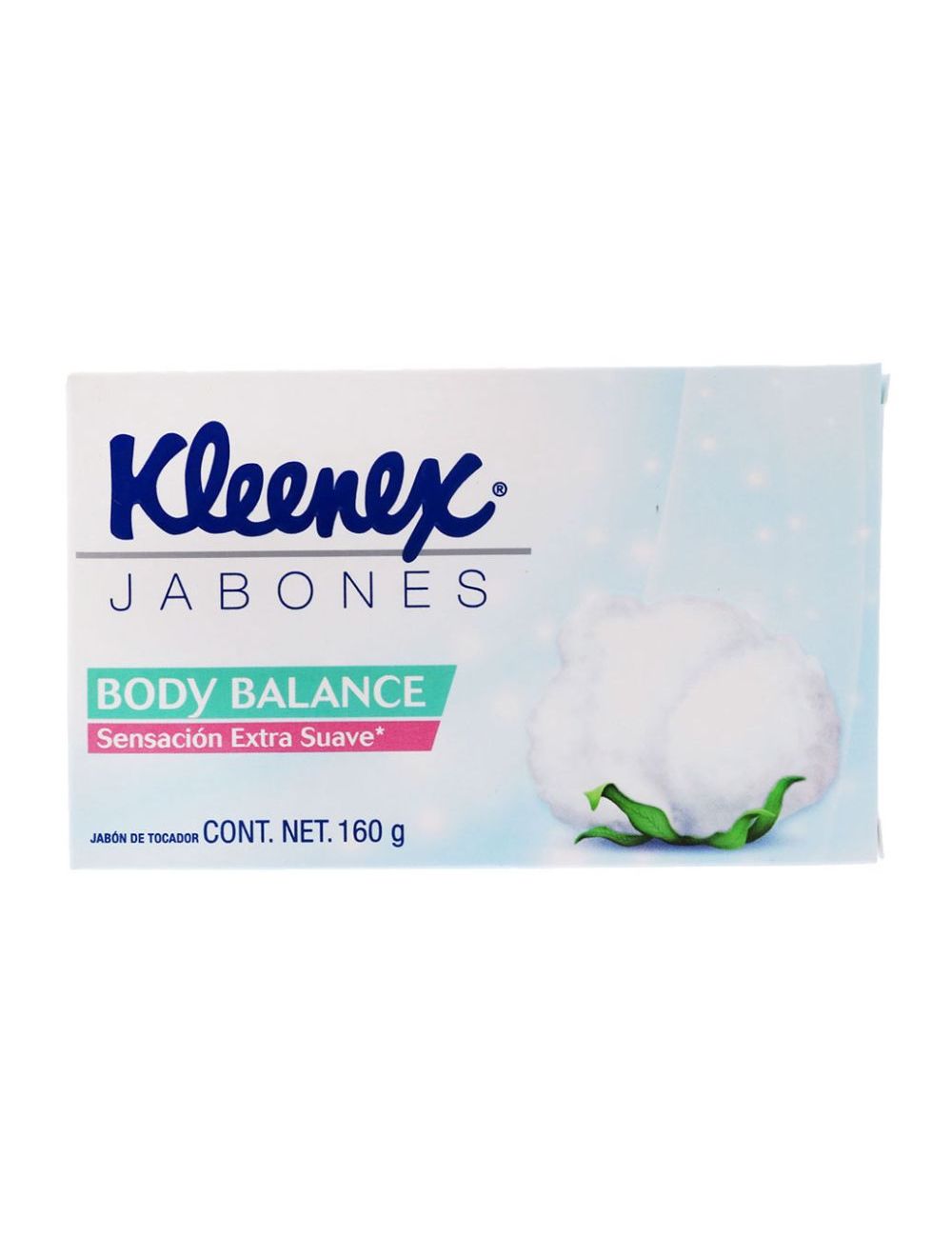 Jabón Kleenex Body Balance 160 G