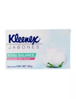 Jabón Kleenex Body Balance 160 G