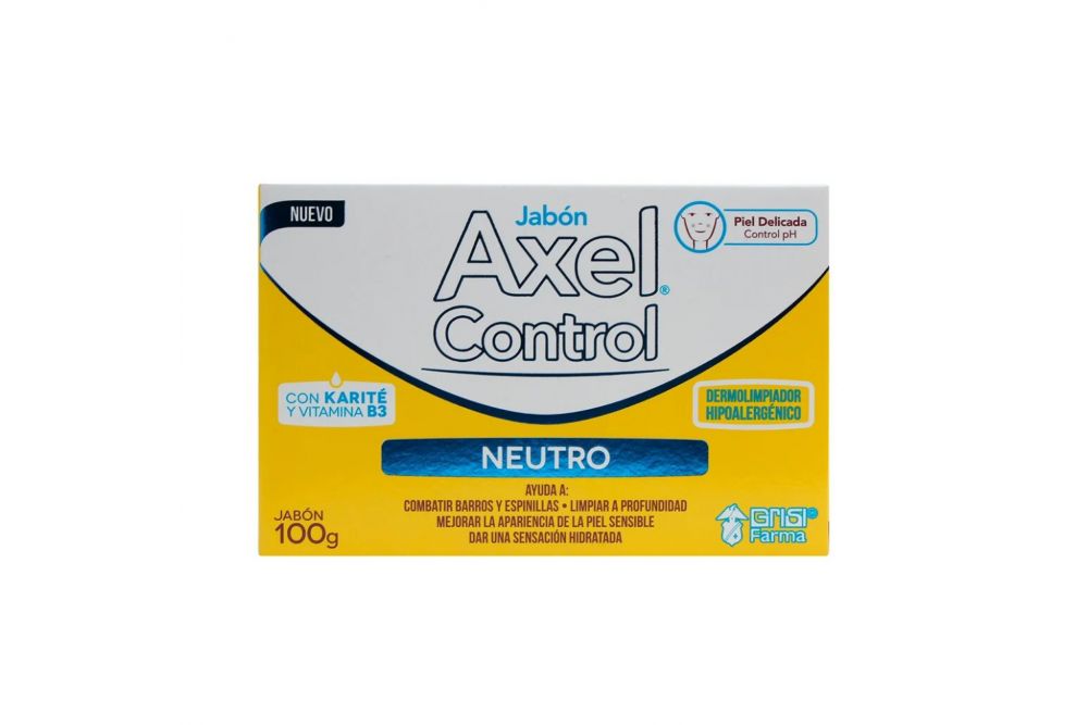 Jabón Axel Control Neutro 100G