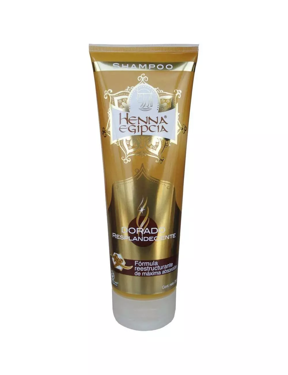 HENNA EGIPCIA SH DORADO-RESP C/250 ML