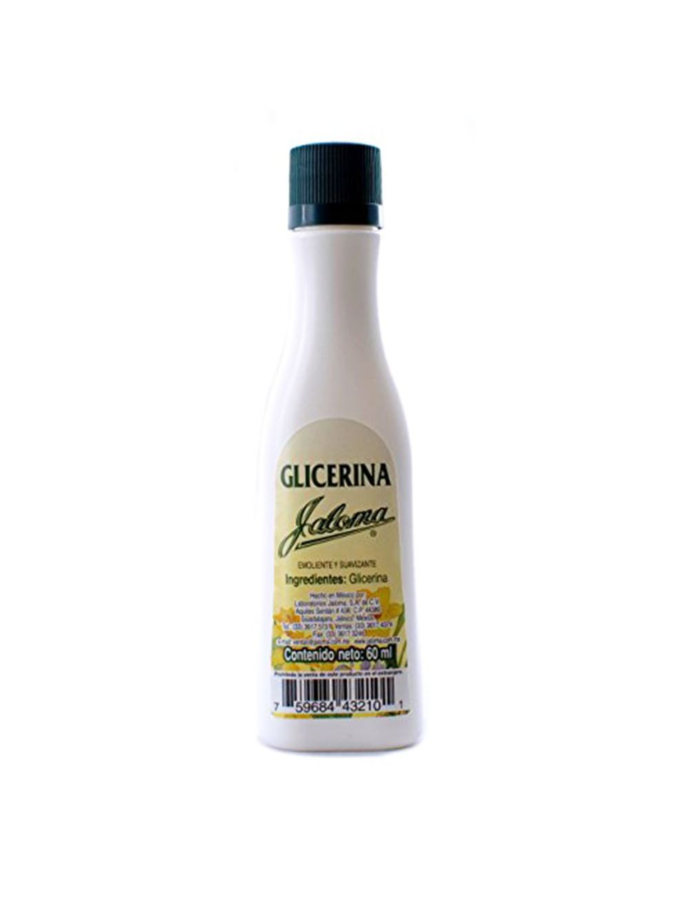 Glicerina Jaloma Frasco con 60 ml