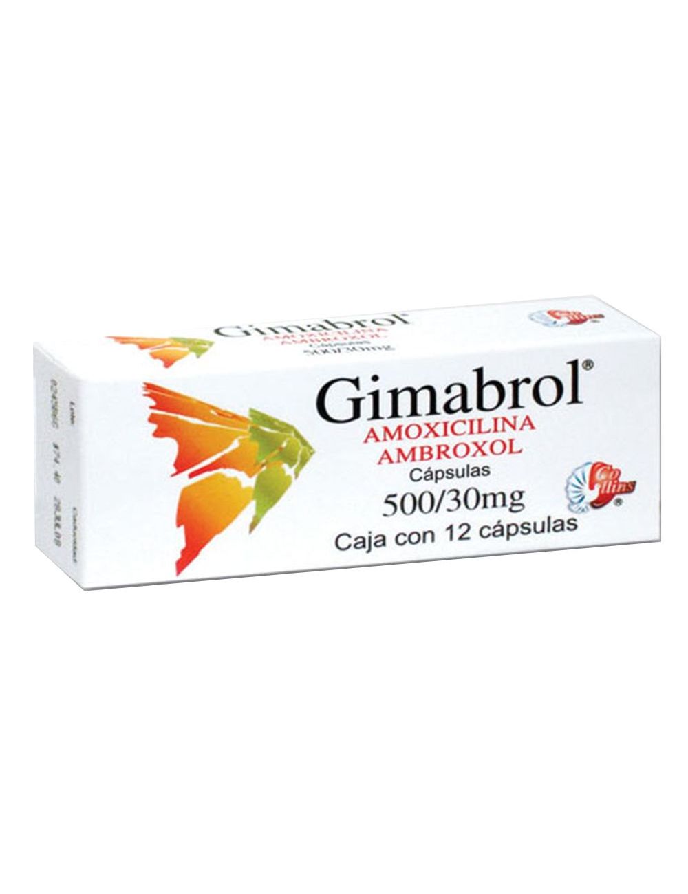 GIMABROL 500/30MG C/12 CAP