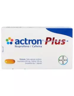 Actron Plus 400 mg / 100 mg Caja Con 10 Cápsulas