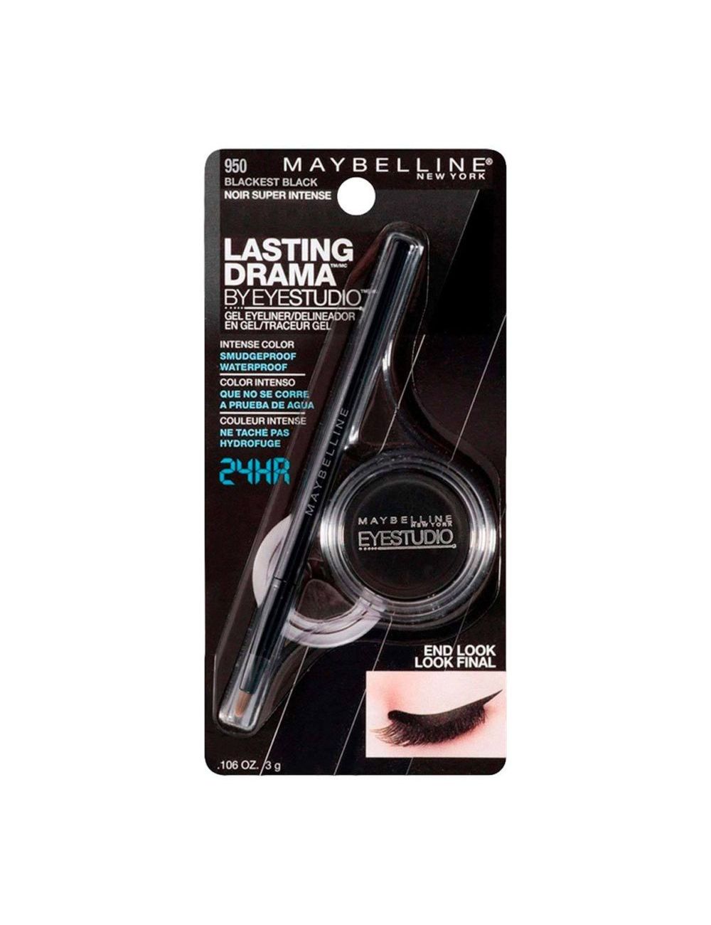 EYE STUDIO DRAMA LINER BLACKEST BLACK