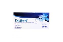 Exetin-A Solución Inyectable 2000 U/mL Caja Con 6 Frasco Ámpula Con 1 mL - RX3