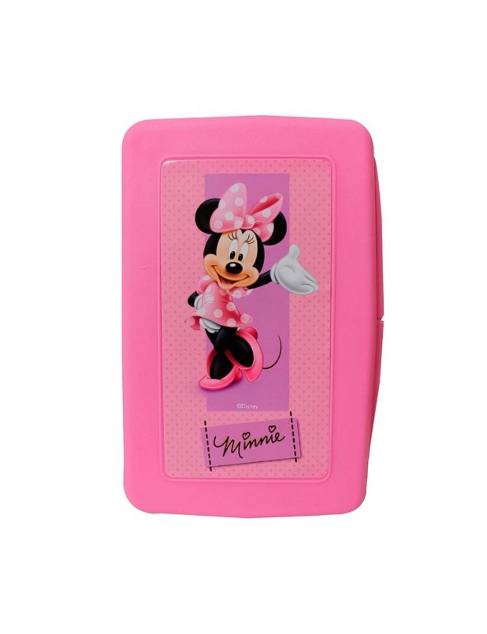 Estuche Para Toallitas Humedas Minnie Empaque Con 1 Pieza