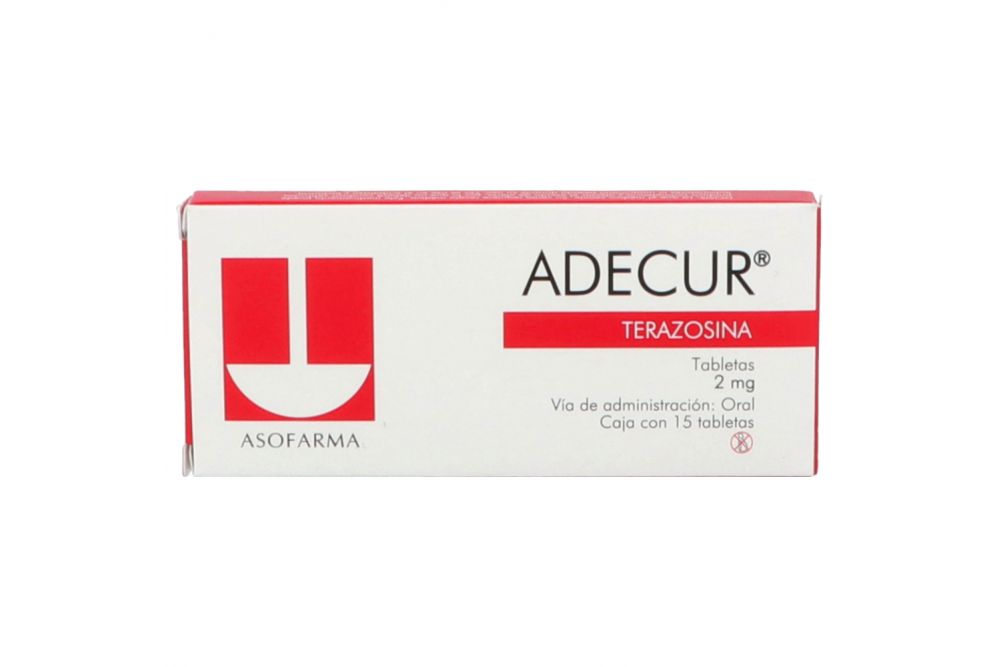 Adecur 2 mg Caja Con 15 Tabletas