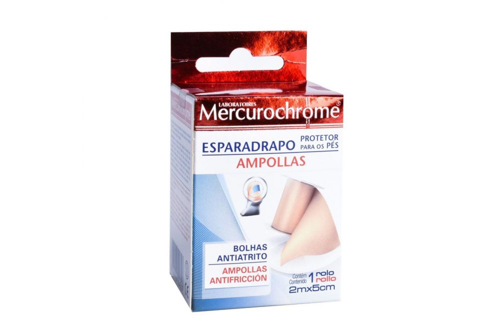 Esparadrapo Mercurochrome Ampo