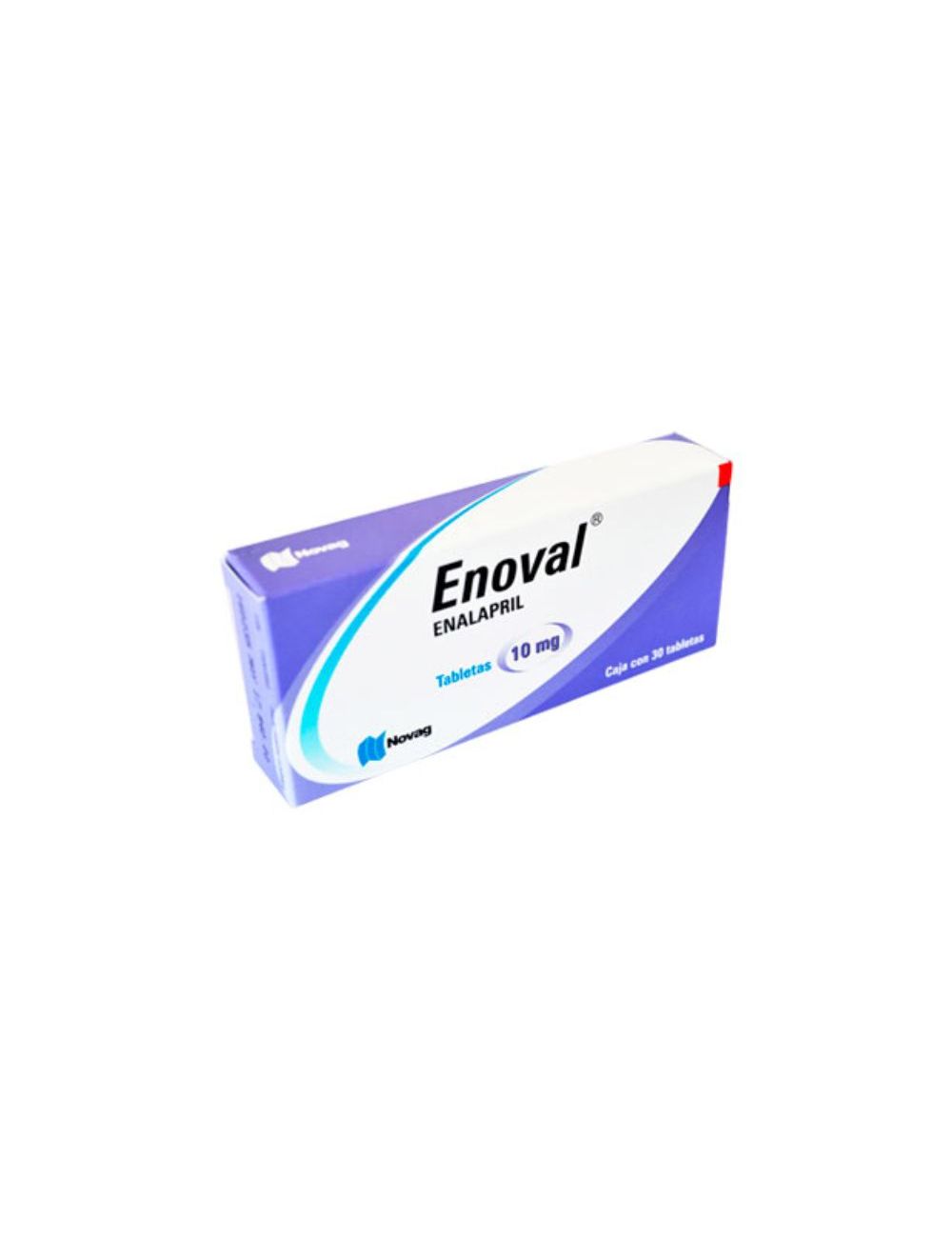 Enalapril 10 mg. 30 Tabletas