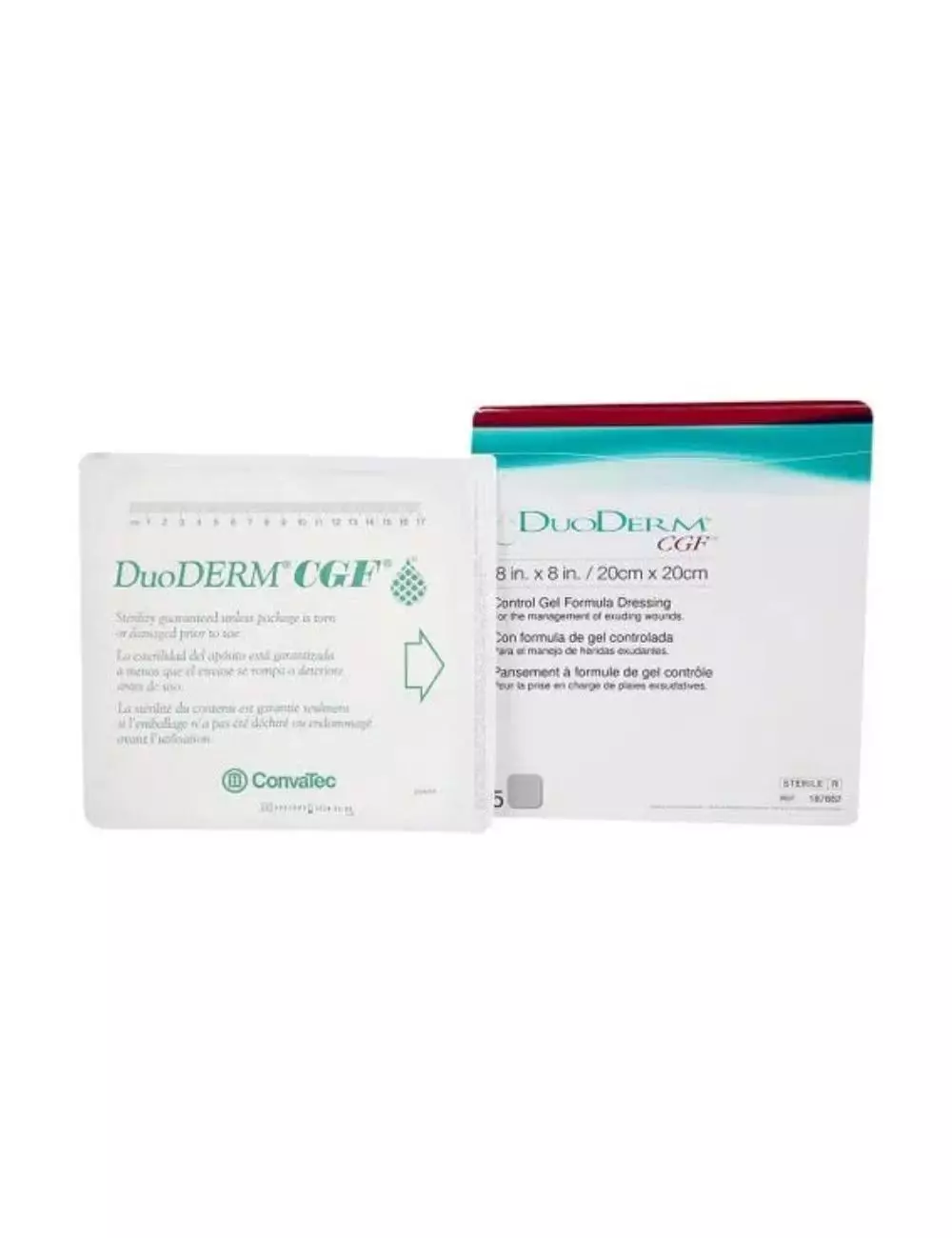 DUODERM C.G.F. 20 X 20 C/5 APOSITOS