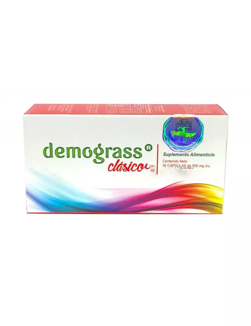 DEMOGRASS FRUTAL 500 MG C/30 CAP