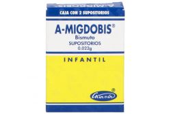 A-Migdobis Infantil 22 g Caja Con 2 Supositorios