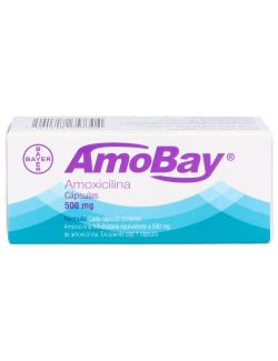 Amobay 500 mg Caja Con 15 Cápsulas - RX2