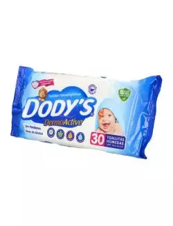 Dody´s Dermo Toallitas Active Paquete Con 30 Piezas