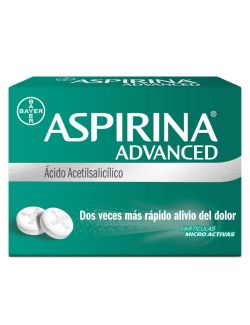 Aspirina Advance 500 mg 20 Tabletas