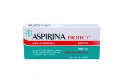 Aspirina Protect 100 mg Caja Con 28 Tabletas