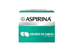 Aspirina 500 mg Caja Con 100 Tabletas