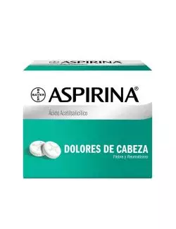 Aspirina 500 mg 100 Tabletas