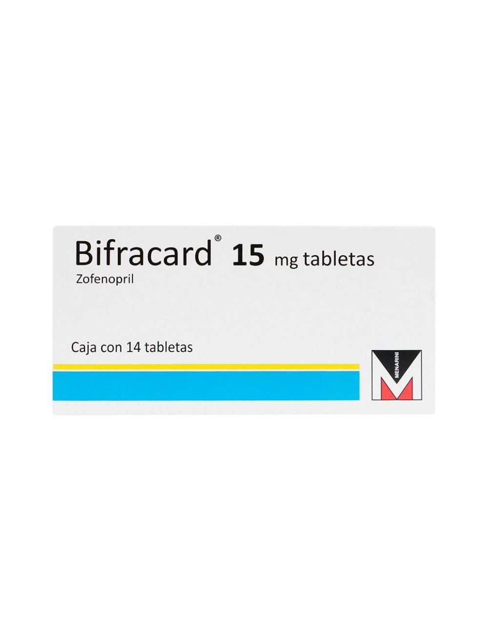 Bifracard 15 mg Caja Con 14 Tabletas