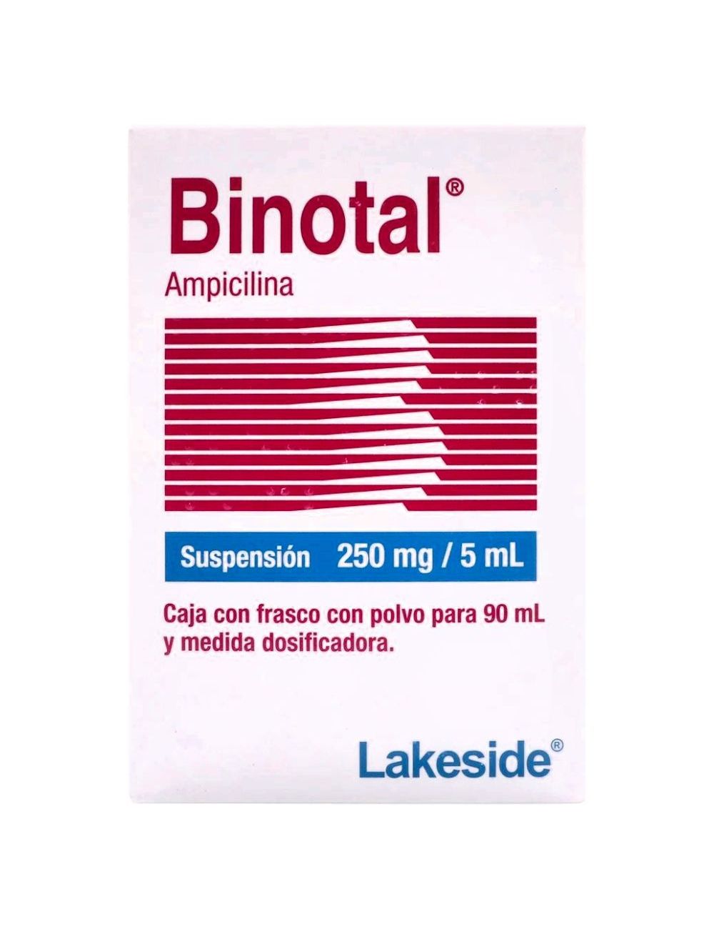 Binotal Suspensión 250 mg/ 5 mL Frasco Con Polvo RX2