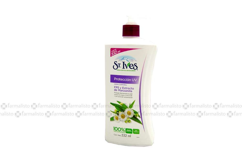 St. Ives Protección UV Crema Botella Con 532mL