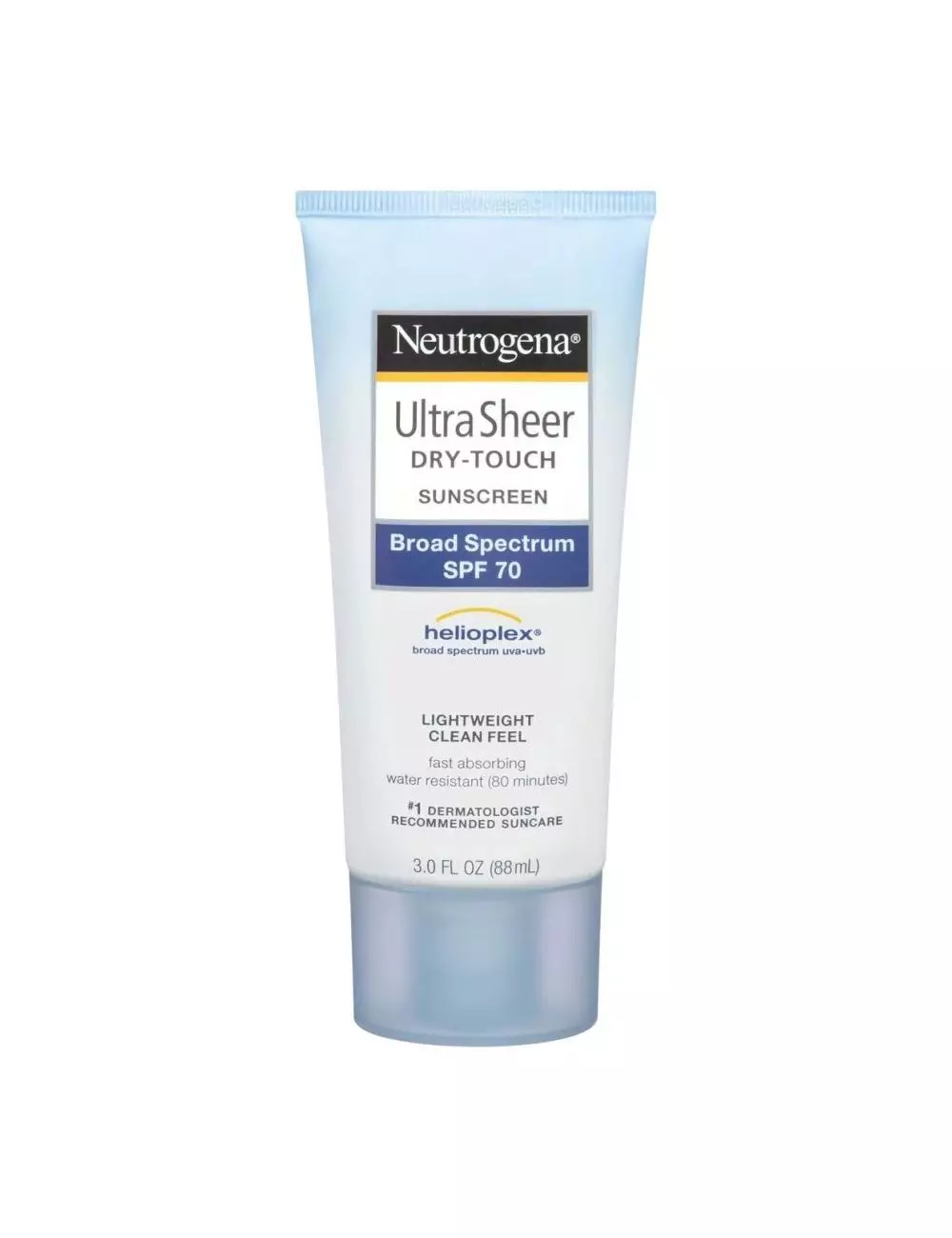 Bloqueador Solar Neutrogena Ultra Sheer Dry-Touch Crema SPF 70 Tubo Con 88 mL