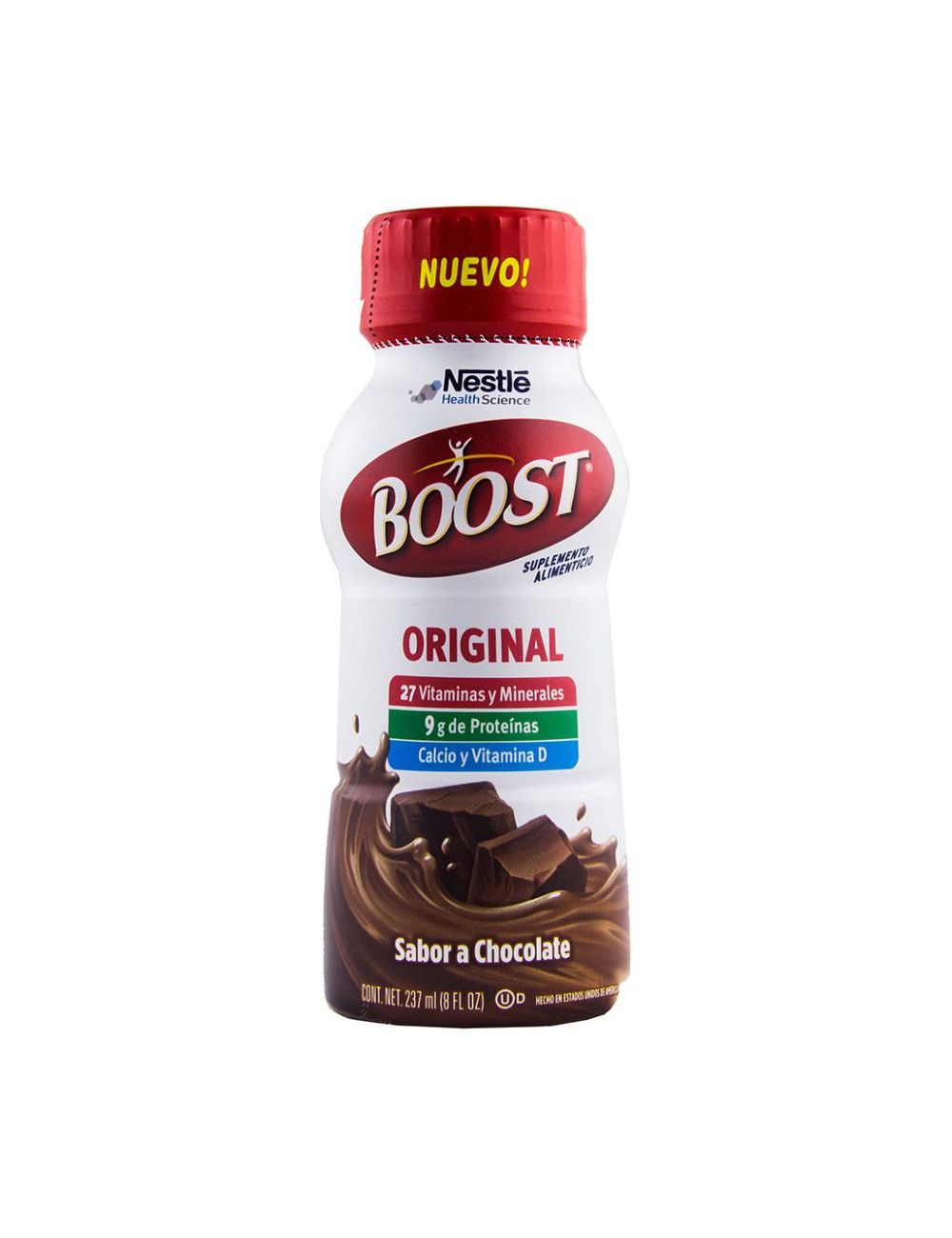 Boost Original Sabor Chocolate Botella Con 237 mL Boost Original Sabor Chocolate Botella Con 237 mL