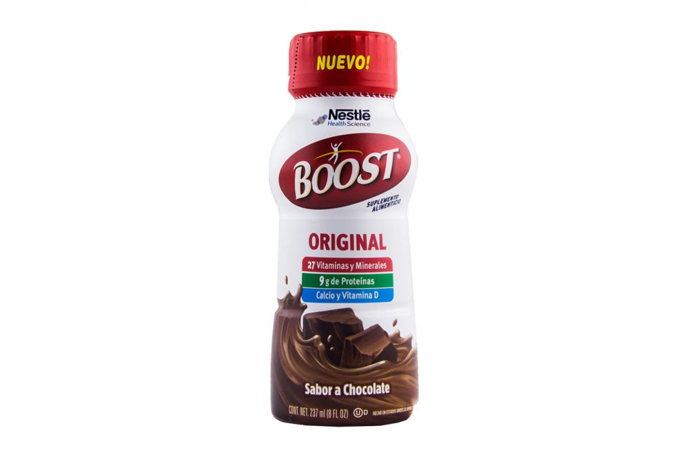 Boost Original Sabor Chocolate Botella Con 237 mL