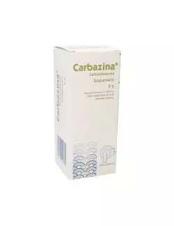 Carbazina 2 g Suspensión Frasco Con 120 mL