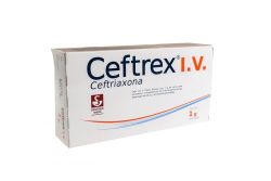 Ceftrex IV 1g Caja Con Frasco Ámpula RX2