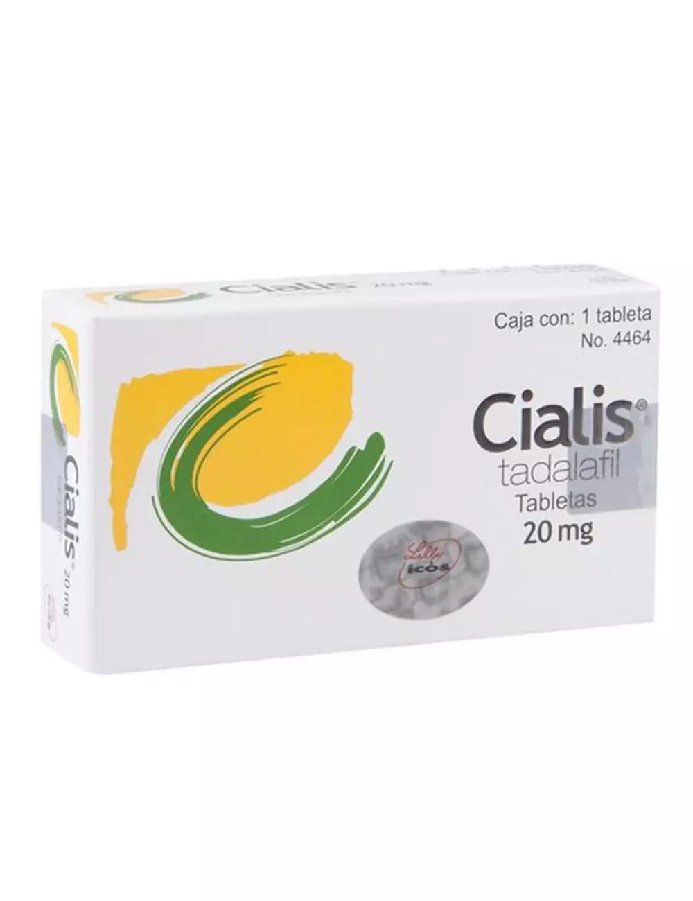 Cialis 20 mg Caja Con 1 Tableta