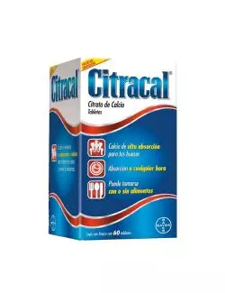 Citracal Caja Con 60 Tabletas