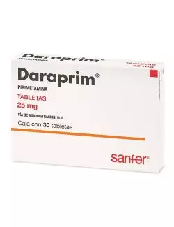 Daraprim 25mg Caja Con 30 Tabletas