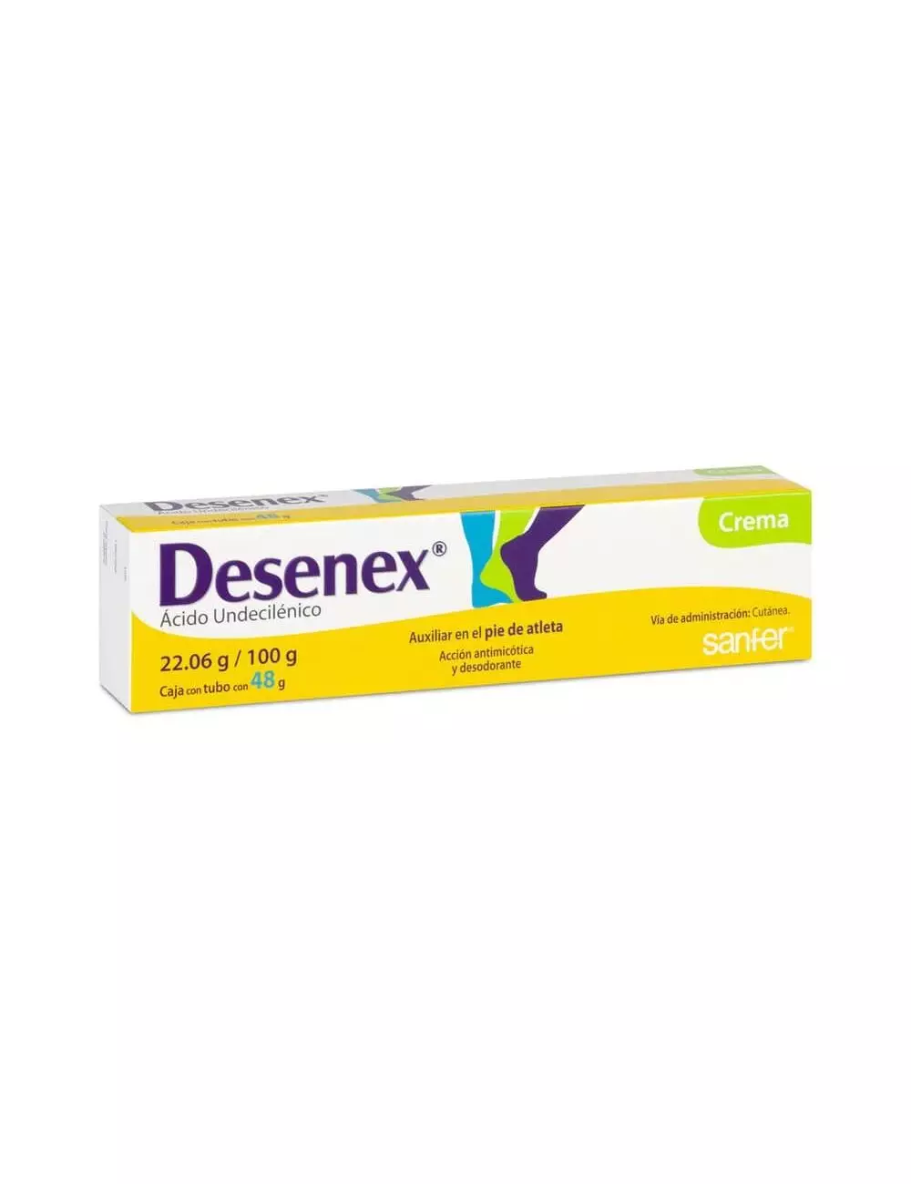 Desenex Crema Caja Con Tubo Con 48g