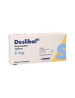 Deslibal 5 mg Caja Con 10 Tabletas